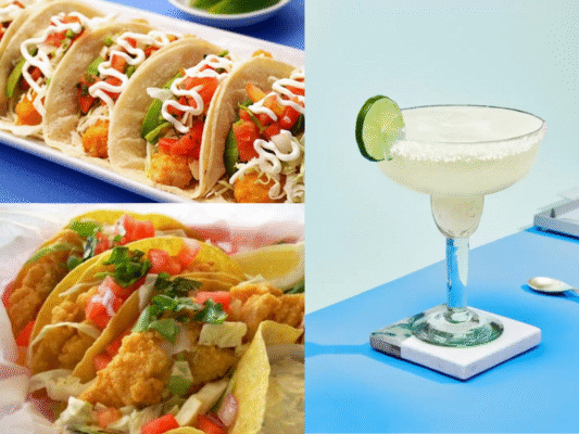 Margarita cổ điển và tacos: Sự kết hợp hoàn hảo cho bữa tiệc Mexico