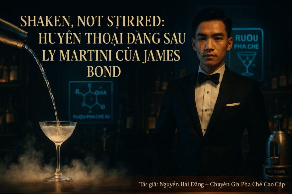 Huyền Thoại Đằng Sau Ly Martini Của James Bond