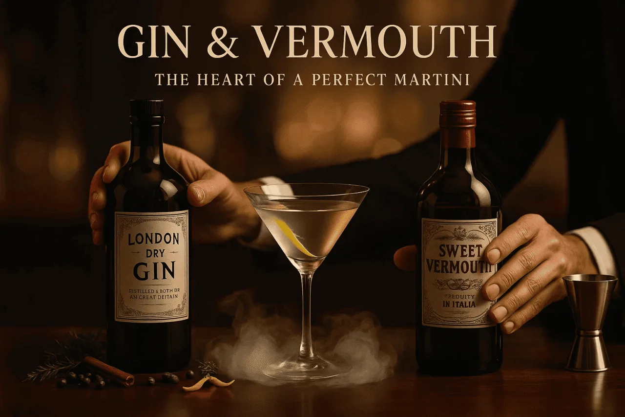 Vermouth và Gin Lựa Chọn Phù Hợp Cho Cocktail