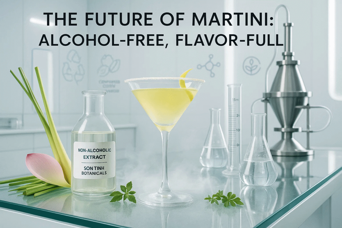 Martini Không Cồn Hoặc Ít Cồn Xu Hướng Mixology Thế Hệ Mới