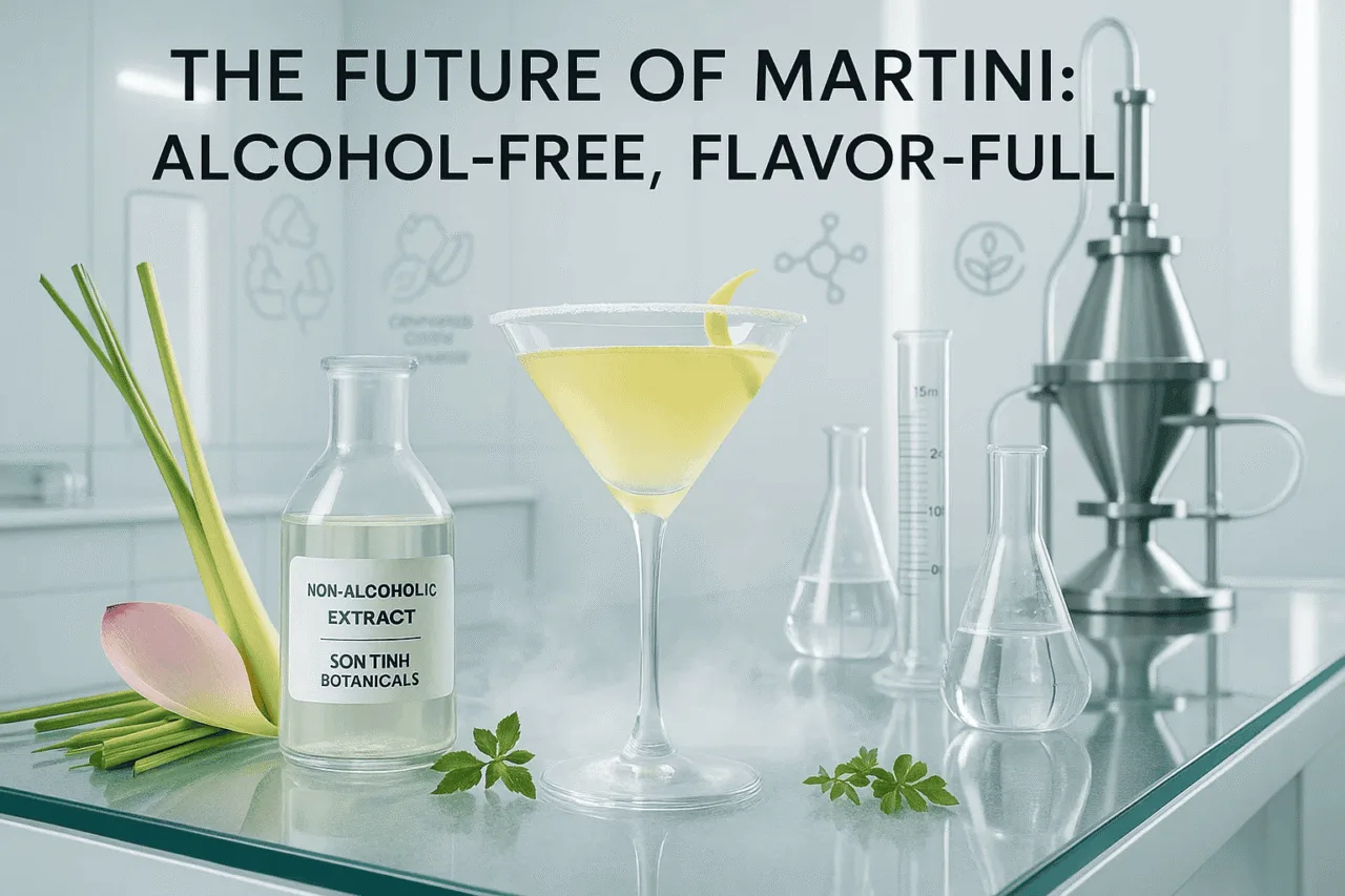 Martini Không Cồn Hoặc Ít Cồn Xu Hướng Mixology Thế Hệ Mới
