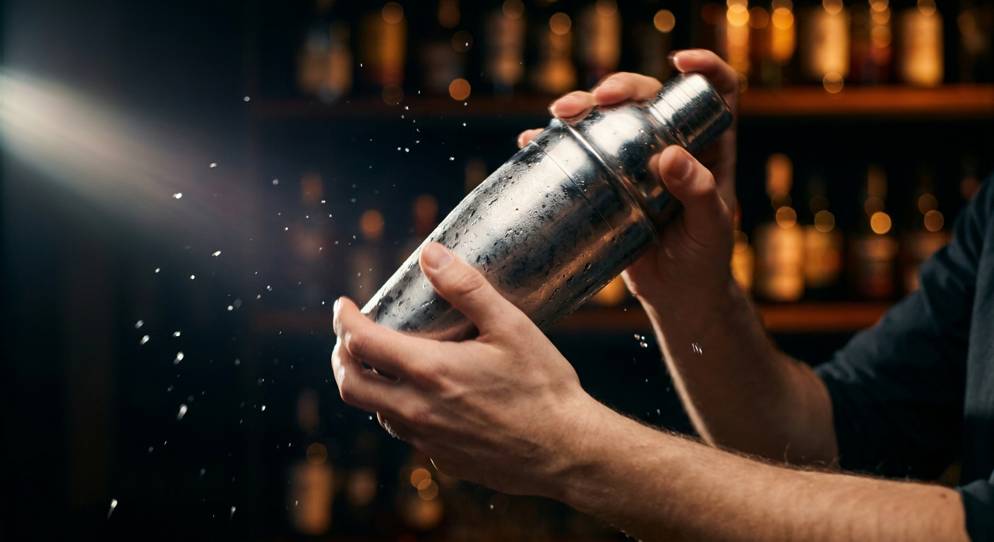 Kỹ thuật lắc cocktail shaker 12 giây để pha Margarita chuẩn bar