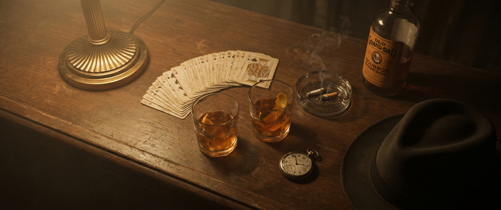 Old Fashioned tại speakeasy thời Prohibition 1925 chuẩn Pre-Prohibition - Rượu Pha Chế AZ