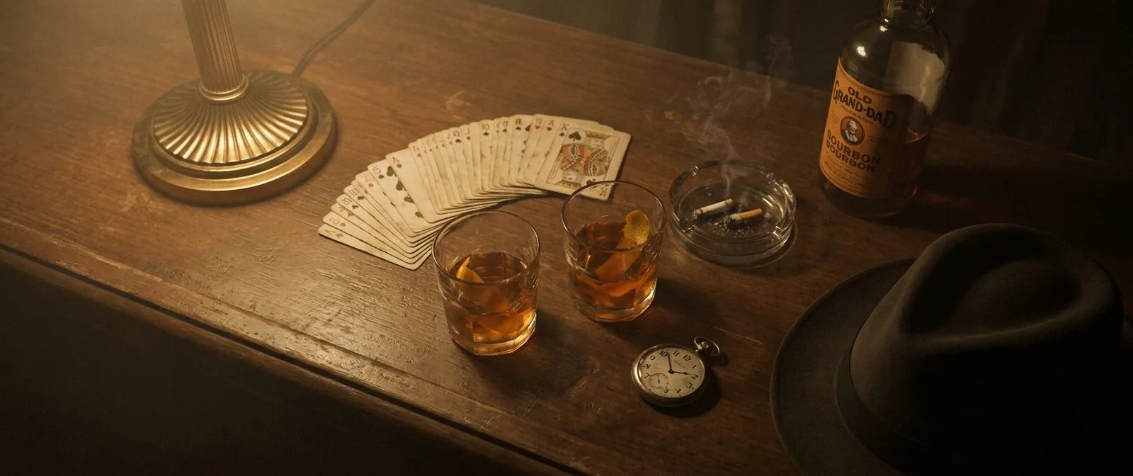 Old Fashioned tại speakeasy thời Prohibition 1925 chuẩn Pre-Prohibition - Rượu Pha Chế AZ