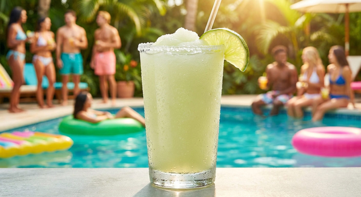 Frozen Margarita blended giải nhiệt