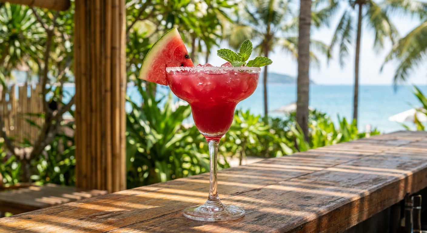 Margarita dưa hấu tươi mát mùa hè