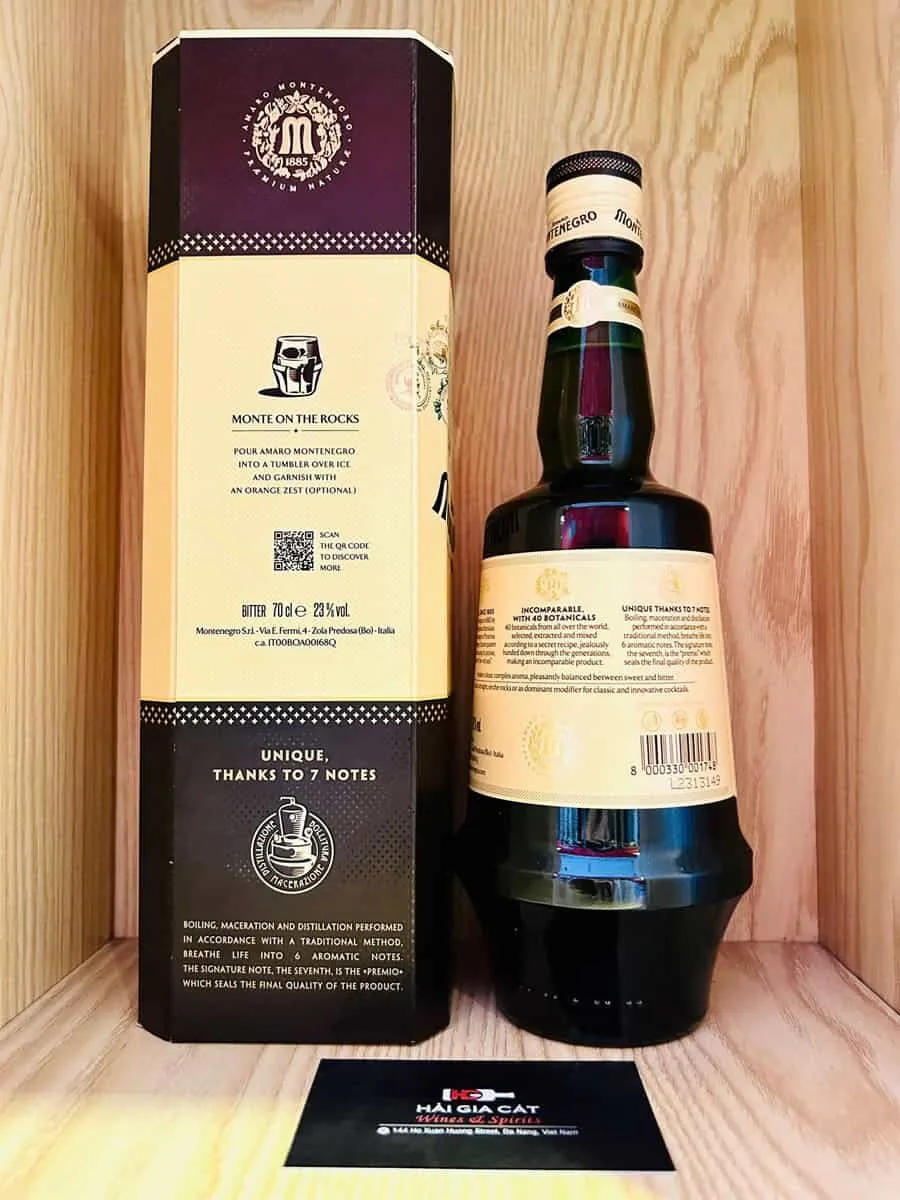 Rượu Amaro Montenegro
