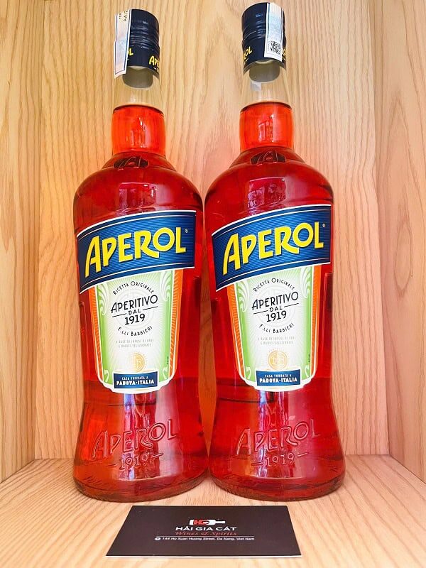 Chai Aperol trên trang sản phẩm Rượu Pha Chế AZ