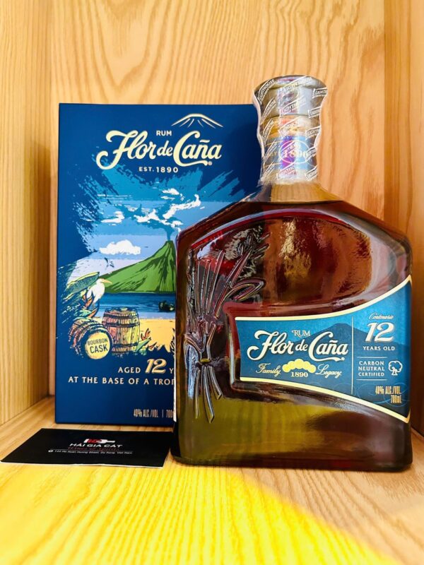 Rượu Flor de Caña 12 năm