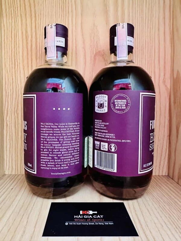 Rượu Four Pillars Bloody Shiraz Gin