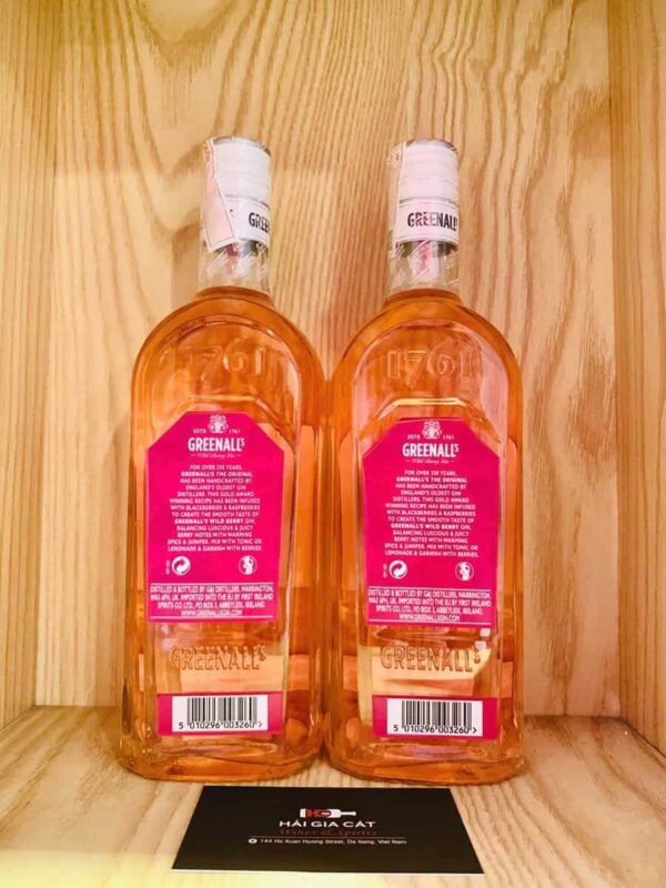 Rượu Greenall’s Gin Wild Berry
