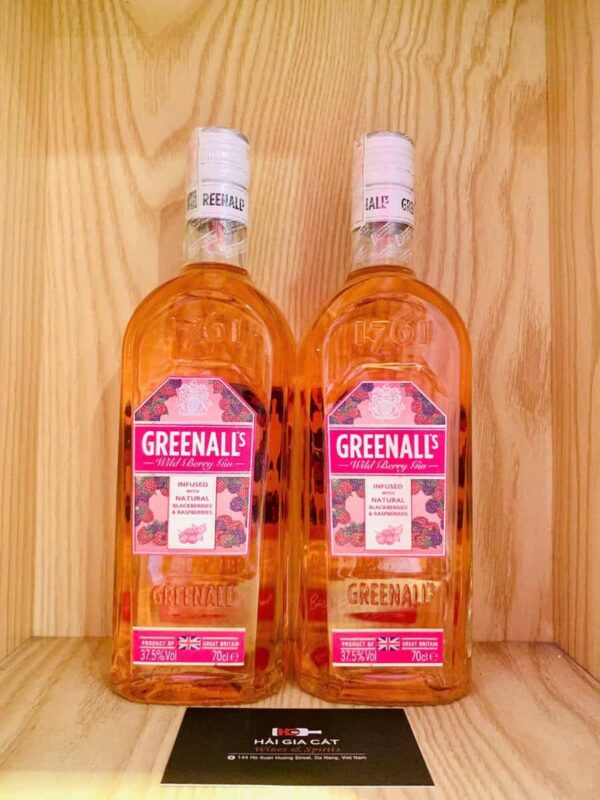 Rượu Greenall’s Gin Wild Berry
