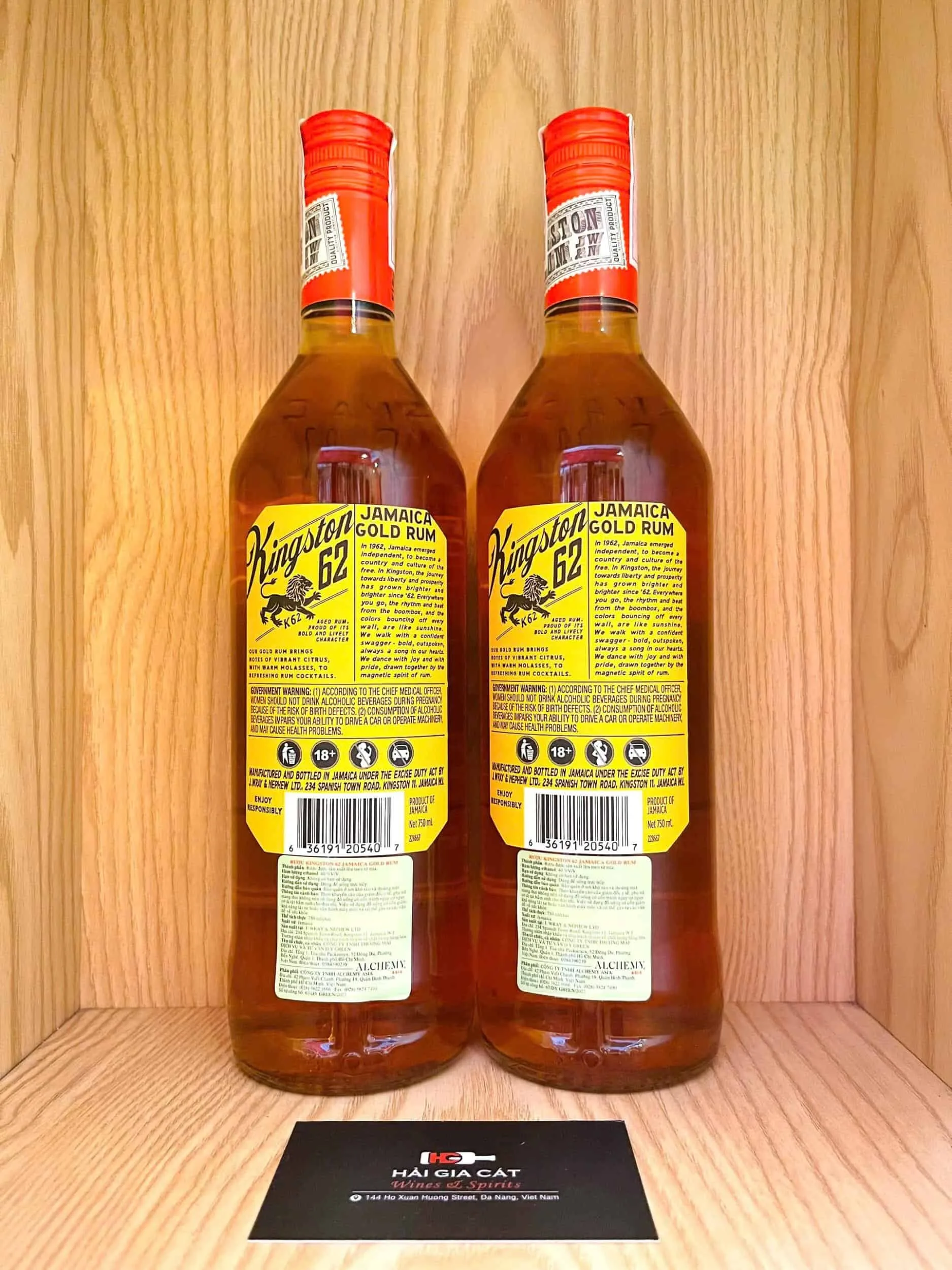 Rượu Kingston 62 Jamaica Gold Rum