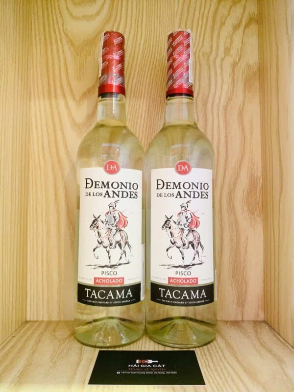 Rượu Pisco Demonio De Los Andes Acholado