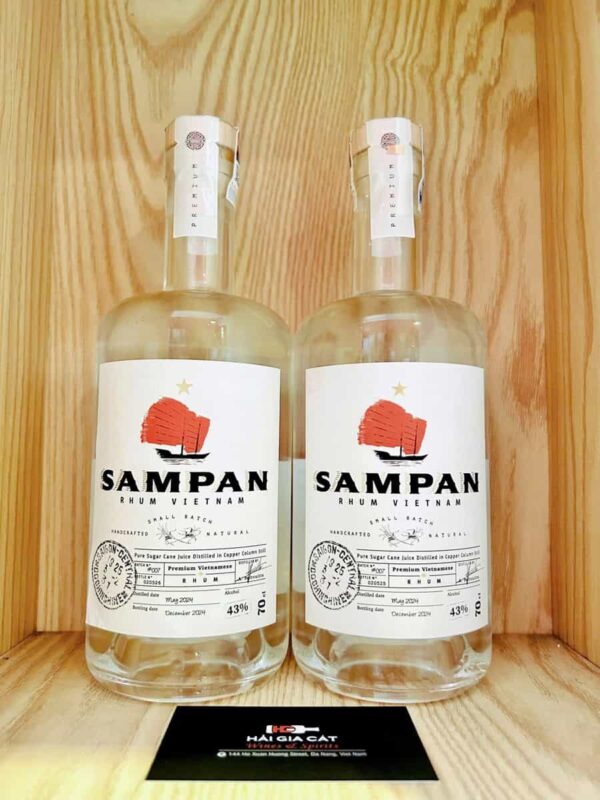 Rượu Rhum Sampan 43 độ
