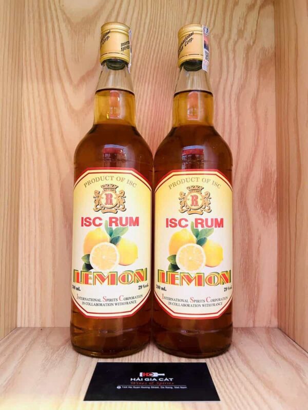 Rượu Rum ISC Lemon