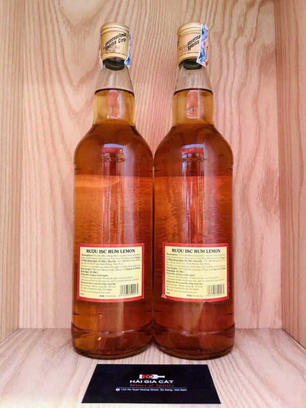 Rượu Rum ISC Lemon