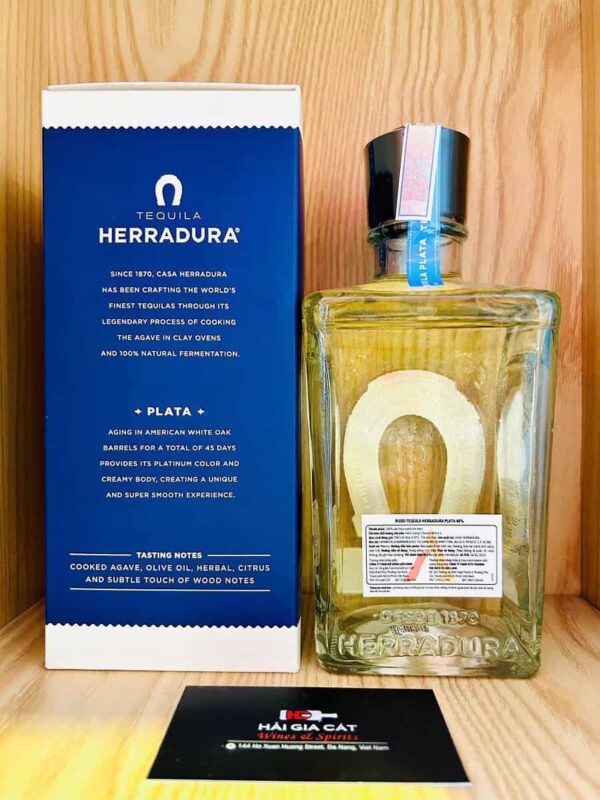 Rượu Tequila Herradura Plata