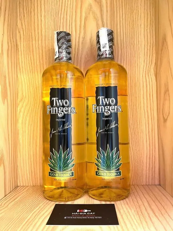 Rượu Two Fingers Gold Tequila