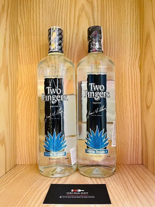 Rượu Two Fingers Silver Tequila