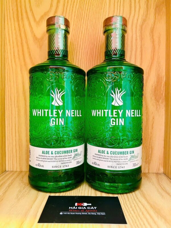 Rượu Whitley Neill Aloe & Cucumber Gin