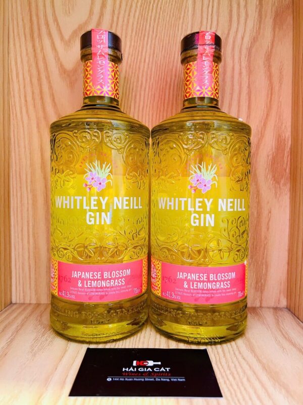 Rượu Whitley Neill Japanese Blossom & Lemongrass Gin