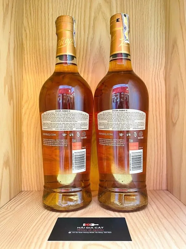 Rượu Zacapa Amber 12