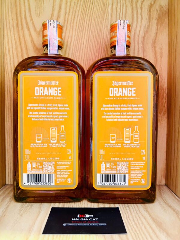 Rượu Jagermeister Orange 1000ml